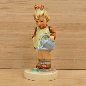 Vintage GOEBEL M J Hummel "Little Gardener" Porcelain Figurine, Made in Germany